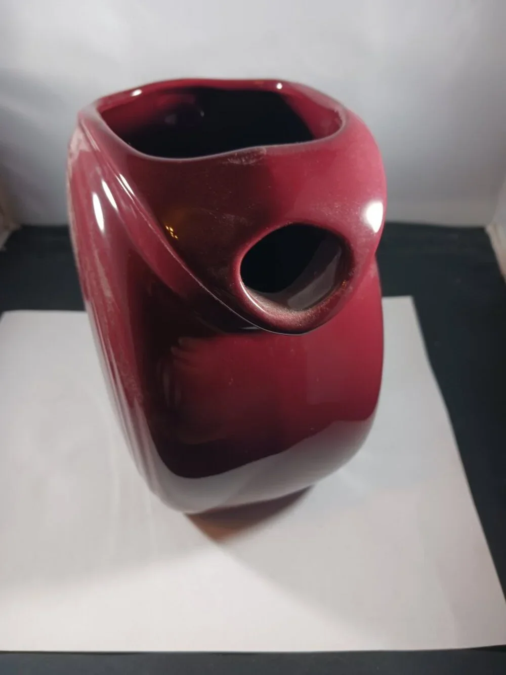 Fiestaware Scarlet Red Large Disc Pitcher 67oz Homer Laughlin